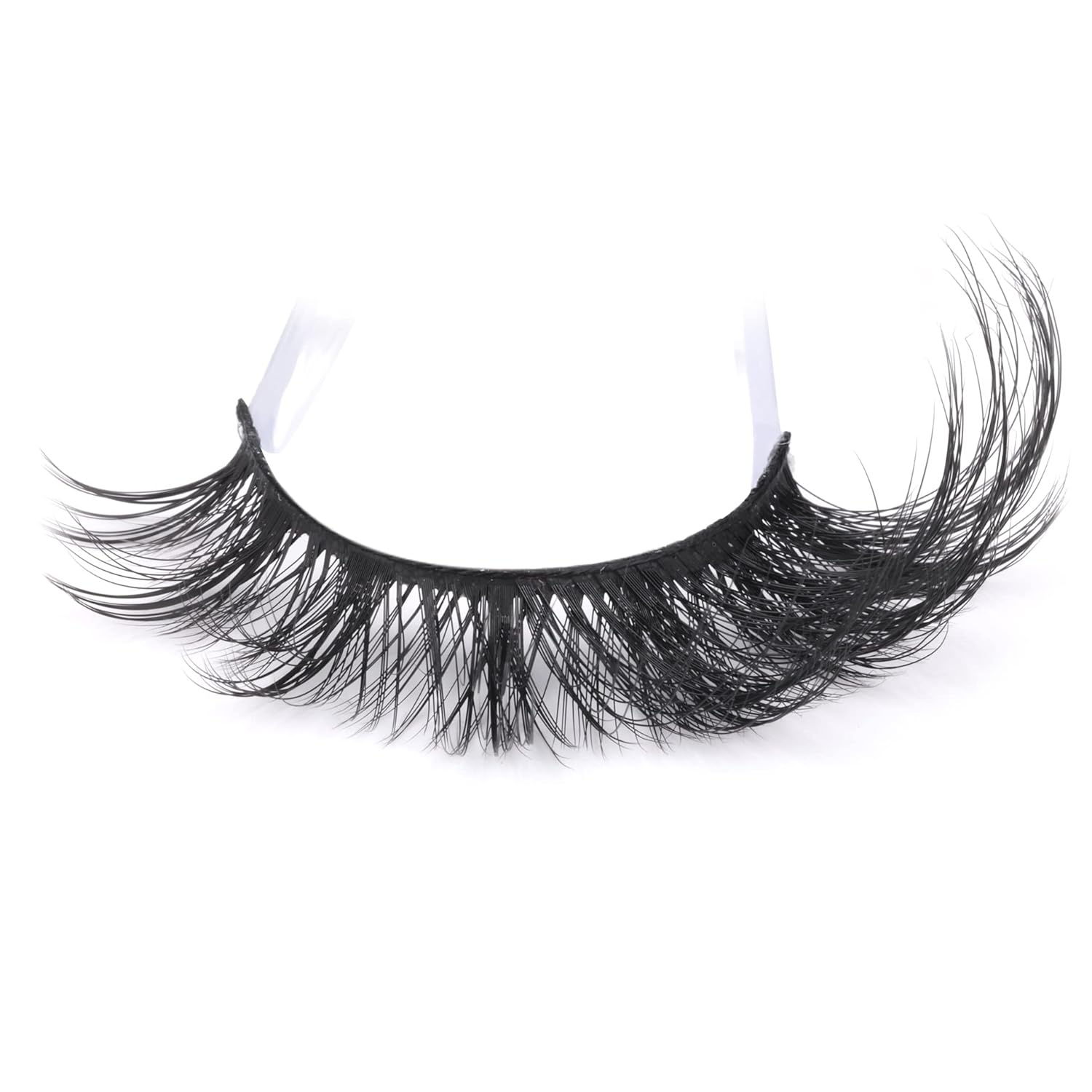 Wispy Lashes Natural Look Fake Eyelashes Cat Eye Lashes Mink Fluffy Strip False Lashes Fox Eye Lashes Pack 7 Pairs