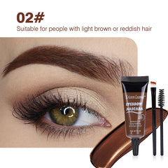 Perfectkey Eyebrow 4 Colors Mascara Waterproof Non-staining Long-lasting styling