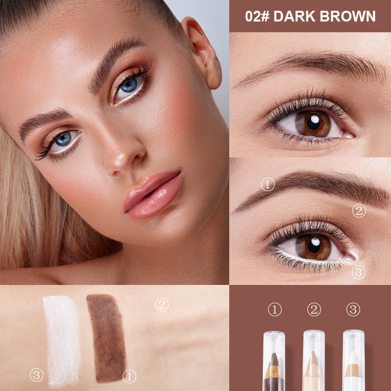 Eyeshadow Peacil & Eyebrow Pencil & Contour Peail Contouring Concealer Eyeliner