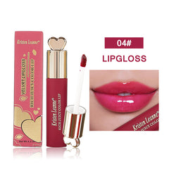 Perfectkey 8 Color Liquid Lipstick Anti Gravity Mirror Lip Glaze Fixed Color Moisture Lasting Lip Gloss