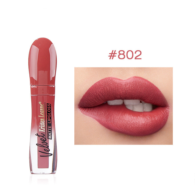 Perfectket 8 Colors Velvet Matte Lipgloss Matte Lip Gloss Matte Lipstick Non-Stick and Non-Fade
