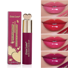 Perfectkey 8 Color Liquid Lipstick Anti Gravity Mirror Lip Glaze Fixed Color Moisture Lasting Lip Gloss
