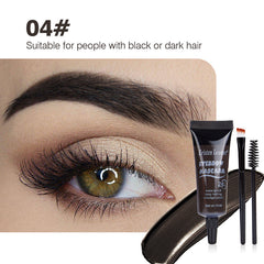 Perfectkey Eyebrow 4 Colors Mascara Waterproof Non-staining Long-lasting styling